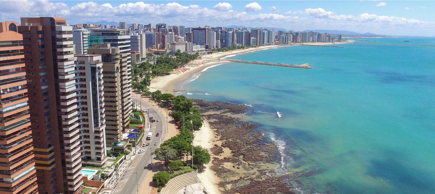 fortaleza de tantas belezas, do céu ao mar.